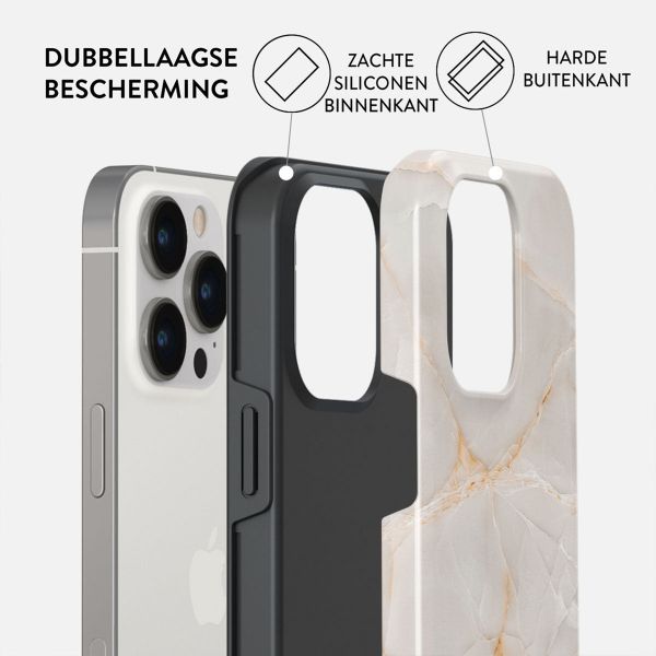 Burga Tough Backcover iPhone 13 Pro - Vanilla Sand