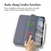 imoshion Magnetic Book Case Apple iPad Air 11 inch (2026) M4 / (2025) M3 / (2024) M2 / Air 5 (2022) / Air 4 (2020) - Lavender
