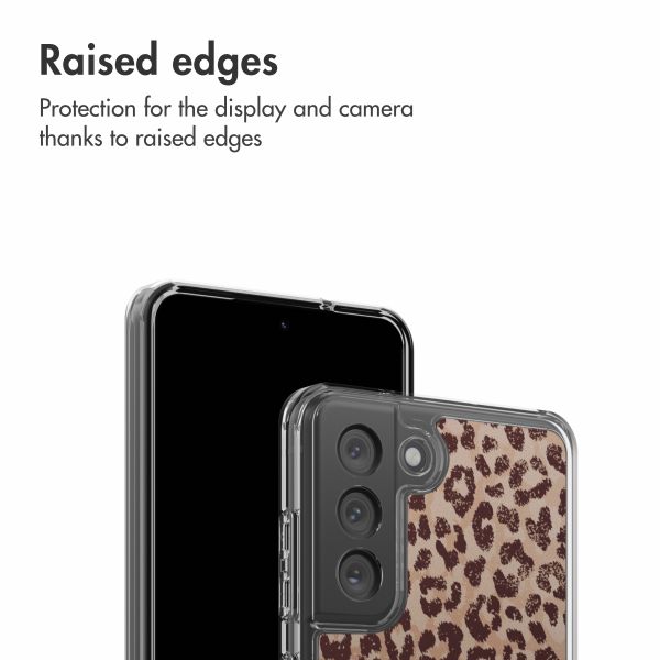 imoshion Design hoesje Samsung Galaxy S21 FE - Leopard Mood