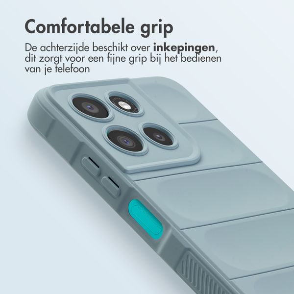imoshion EasyGrip Backcover Motorola Moto G57 Power - Lichtblauw