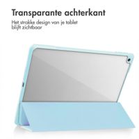 imoshion Trifold Hardcase Bookcase Apple iPad 9 (2021) 10.2 inch / iPad 8 (2020) 10.2 inch / iPad 7 (2019) 10.2 inch - Lichtblauw