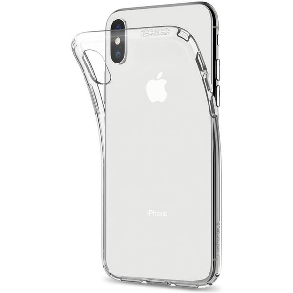 Spigen Liquid Crystal Backcover iPhone X / Xs - Transparant