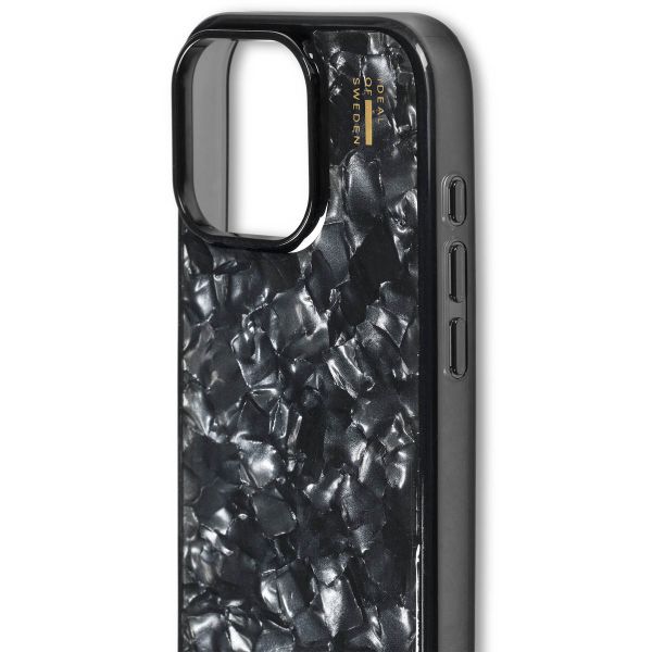 iDeal of Sweden Pearlized Case Apple iPhone 16 Pro - Zwart