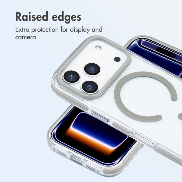imoshion Combat MagSafe Back Cover Apple iPhone 17 Pro - Grey