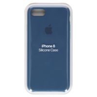 Apple Silicone Backcover Apple iPhone SE (2022 / 2020) / 8 / 7 - Blue Cobalt