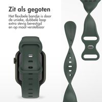 imoshion Siliconen⁺ bandje Apple Watch Series 1 t/m 9 / SE (38/40/41 mm) | Series 10 / 11 (42 mm) - Maat S/M - Olive
