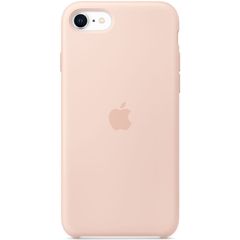 Apple Silicone Backcover iPhone SE (2022 / 2020) - Pink Sand