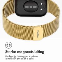 imoshion Milanees magnetisch bandje Huawei Watch Fit 3 - Goud