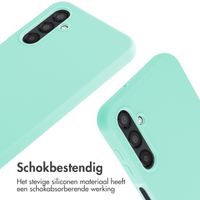 imoshion Siliconen hoesje met koord voor de Samsung Galaxy A25 (5G) - Mintgroen