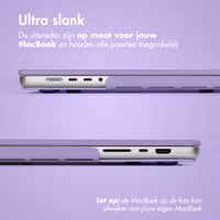 imoshion Hard Cover Apple MacBook Air 15 inch (2023 / 2024 M3 chip / 2025 M4 chip) - Lavender Lilac