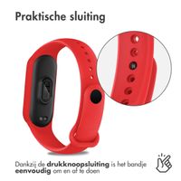 imoshion Siliconen bandje Xiaomi Mi Band 5 / 6 - Rood