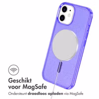 imoshion Sparkle Backcover met MagSafe Apple iPhone 12 (Pro) - Glitter Paars