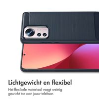 imoshion Brushed Backcover Xiaomi 12 Pro - Donkerblauw