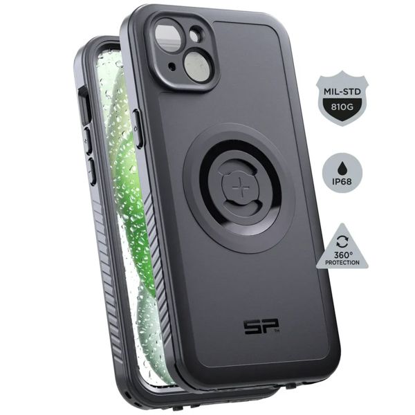 SP Connect Xtreme Series - Telefoonhoes Apple iPhone 15 Plus - Zwart