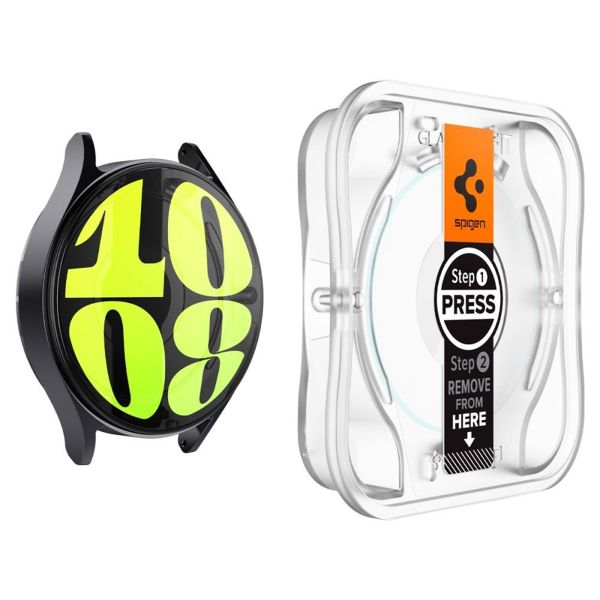 Spigen EZ FIT Glas.tR Screenprotector met applicator Samsung Galaxy Watch 7 - 44 mm - Transparant