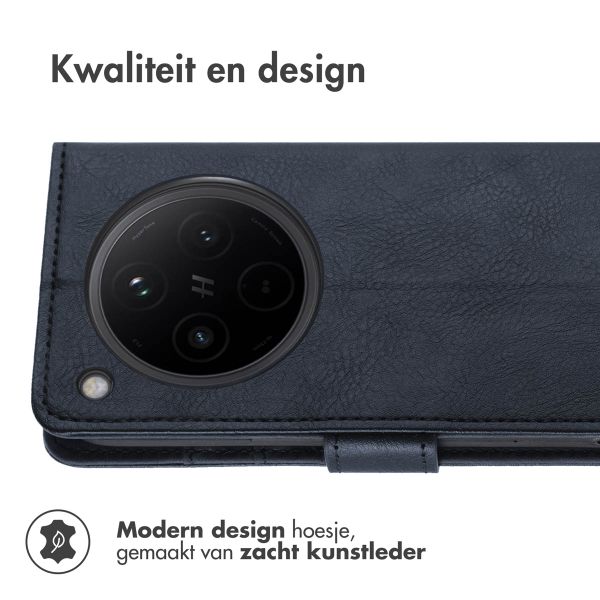 imoshion Luxe Bookcase Oppo Find X8 - Donkerblauw