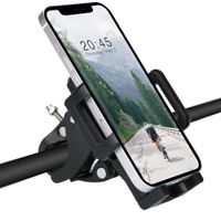 Accezz Telefoonhouder fiets iPhone 6s - Verstelbaar - Universeel  - Zwart