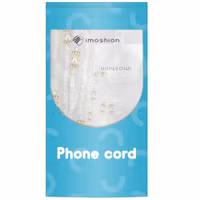 imoshion Universeel telefoonkoord + polsbandje - Parels