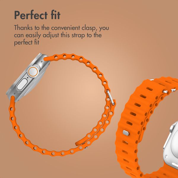 Accezz Ocean band Apple Watch | 44/45/46/49 mm - Orange