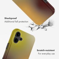 Selencia Vivid Back Cover with MagSafe Apple iPhone 16 - Gradient Olive Dust