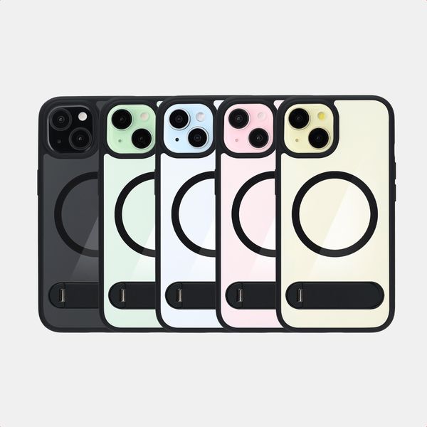 Accezz Hold Backcover met MagSafe Apple iPhone 15 - Black