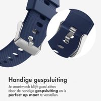 imoshion Flexibel Siliconen bandje voor de Samsung Galaxy Watch 8 (Classic) - 40 / 44 / 46mm - Donkerblauw