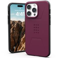 UAG Civilian Backcover MagSafe Apple iPhone 15 Pro Max - Bordeaux
