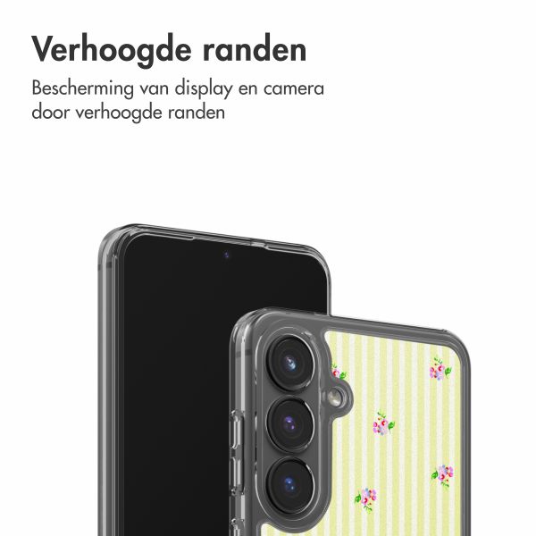 imoshion Design hoesje Samsung Galaxy S25 FE - Garden Stripes