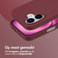 imoshion Color Backcover Apple iPhone 16 - Wine Red