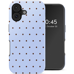 Selencia Vivid Backcover met MagSafe Apple iPhone 16 - Happy Dots Digital Sky