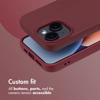 imoshion Color Backcover Apple iPhone 14 - Wine Red