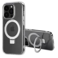 Accezz Ring Stand Backcover met MagSafe iPhone 14 Pro - Transparant