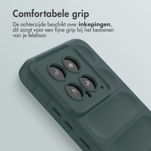 imoshion EasyGrip Backcover Xiaomi 14 - Donkergroen