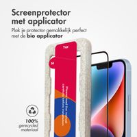 Accezz Gehard Glas Full Cover Screenprotector met applicator Apple iPhone 13 / 13 Pro / 14 / 16e