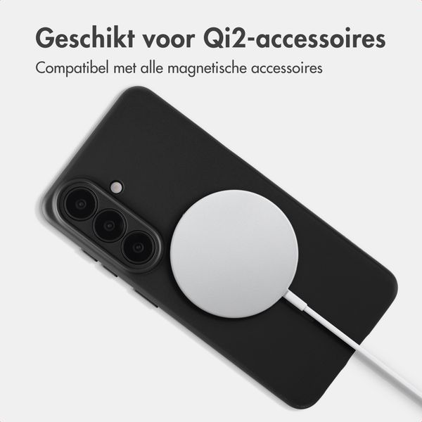Accezz Grip Backcover met MagSafe Samsung Galaxy S26 - Zwart