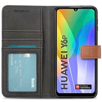 imoshion Luxe Bookcase Huawei Y6p - Bruin