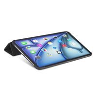 Decoded Textured Sillicon Slim Cover Apple iPad Air 11 inch (2025) M3 / (2024) M2 - Charcoal Black