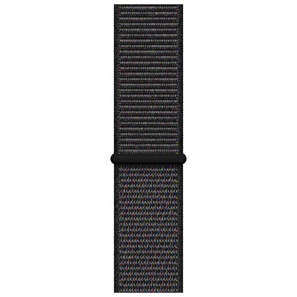 Apple Sport Loop Band Apple Watch Series 1-9 / SE - 38/40/41 mm / Series 10 - 42 mm - Zwart