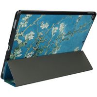 imoshion Design Trifold Bookcase iPad Pro 12.9 (2017) / Pro 12.9 (2015) - Green Plant Design