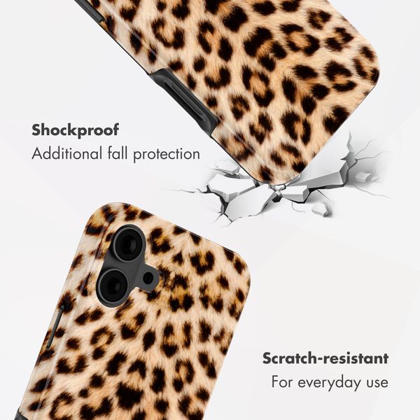 Selencia Vivid Back Cover Apple iPhone 16 - Wild Leo