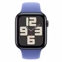 Apple Sport Band Apple Watch Series 1 t/m 9 / SE (38/40/41 mm) | Series 10 / 11 (42 mm) - Maat M/L - Periwinkle