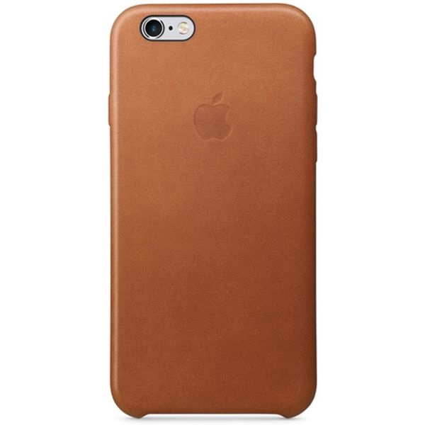 Apple Leather Backcover iPhone 6 / 6s - Saddle Brown