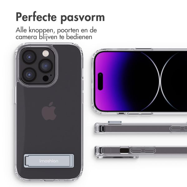 imoshion Stand Backcover Apple iPhone 14 Pro Max - Transparant