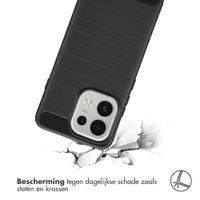 imoshion Brushed Backcover Oppo Reno 16 F - Zwart