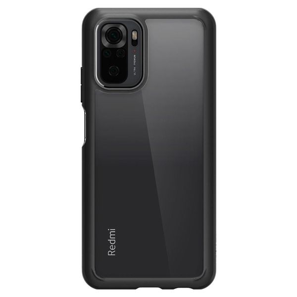 Spigen Ultra Hybrid Backcover Xiaomi Redmi Note 10 (4G) / Note 10S - Zwart