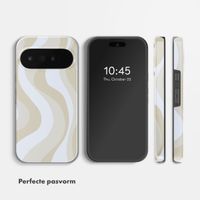 Selencia Vivid Backcover met MagSafe Google Pixel 11 Pro - Desert Waves Beige