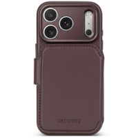 Decoded 2 in 1 Leather Detachable Wallet MagSafe Apple iPhone 18 Pro / 17 Pro - Chocolate Brown