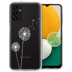 imoshion Design hoesje Samsung Galaxy A13 (5G) / A04s - Paardenbloem - Wit