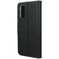 Valenta Leather Bookcase Samsung Galaxy S20 - Zwart