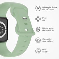 imoshion Silicone⁺ Strap Apple Watch | 38/40/41/42 mm - Size S/M - Pistachio